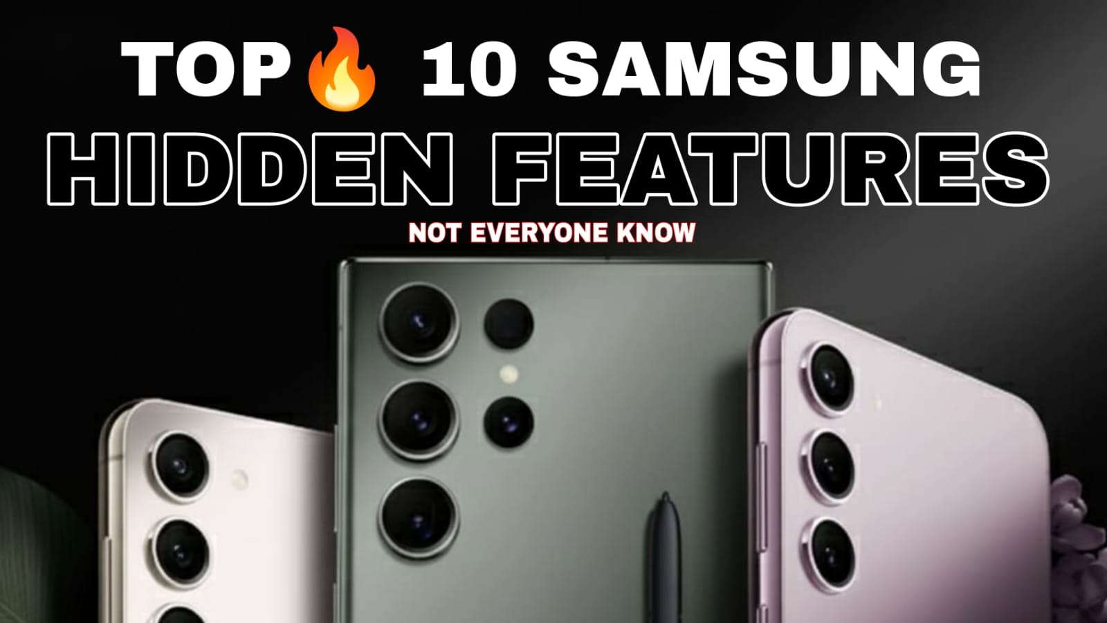 10 Crazy Samsung Features - Next Level Using Phone | 10 Hidden Samsung Galaxy Features