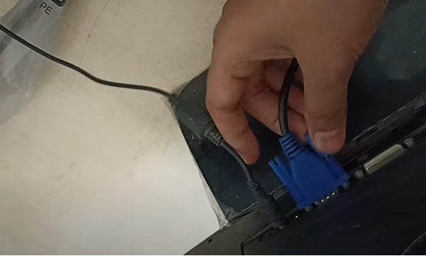 How to solved check video cable 