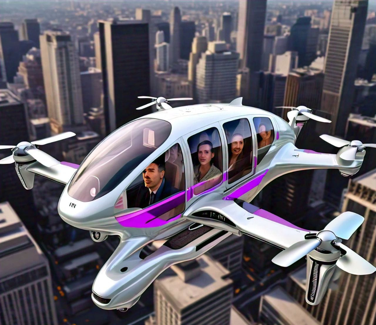 Air taxi  Bangalore Airport to Electronic City in 19 minutes