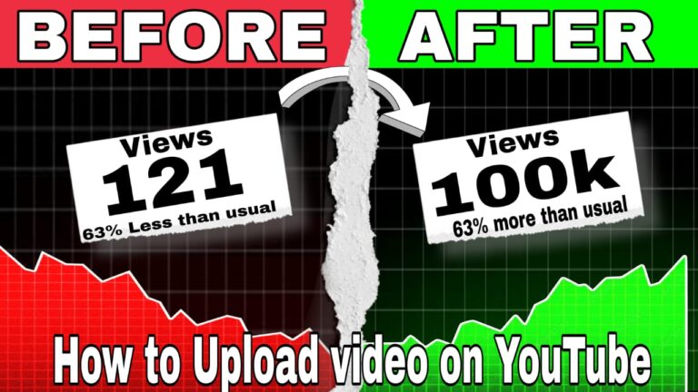 how to upload video on youtube