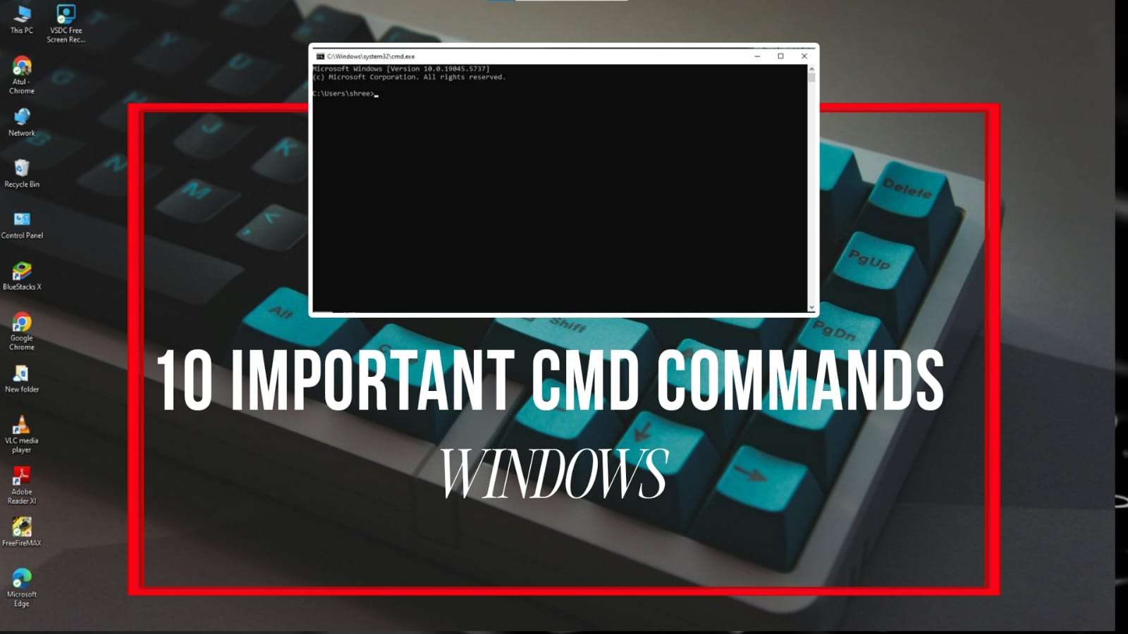 10 important cmd commands